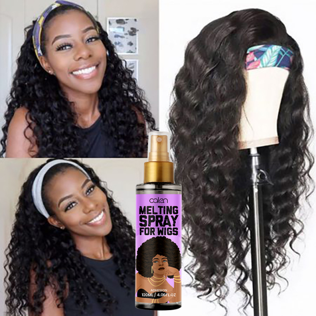 Luxfume Factory Customized Effectively Protect Scalp Holding Lace Melting Spray For Wig,MY SHOP