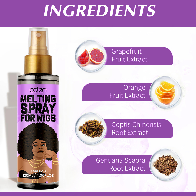 Luxfume Factory Customized Effectively Protect Scalp Holding Lace Melting Spray For Wig,MY SHOP