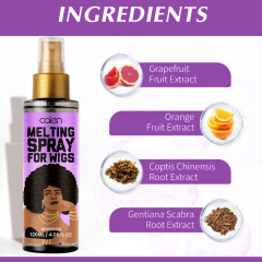 Luxfume Factory Customized Effectively Protect Scalp Holding Lace Melting Spray For Wig,MY SHOP