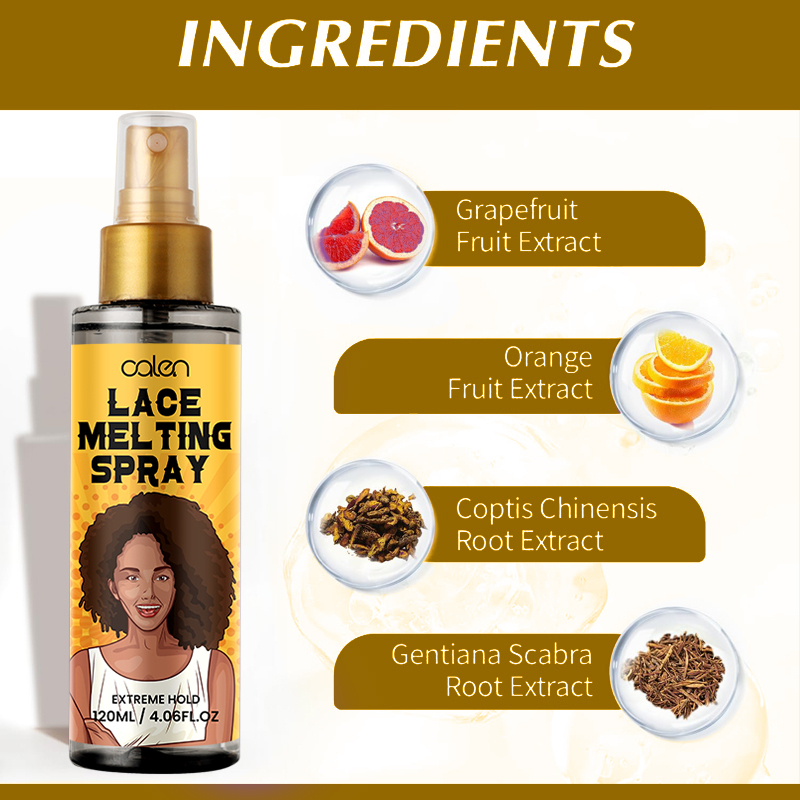 Oalen OEM ODM Quick Dry Strong Natural Hold Long Lasting Lace Wig Glue Setting Spray,MY SHOP