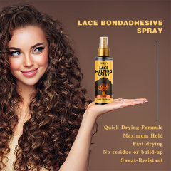 Oalen Custom Logo Super Sticky Upgrade No Residue Extra Hold Wig Best Melting Spray,oalen cosmetics