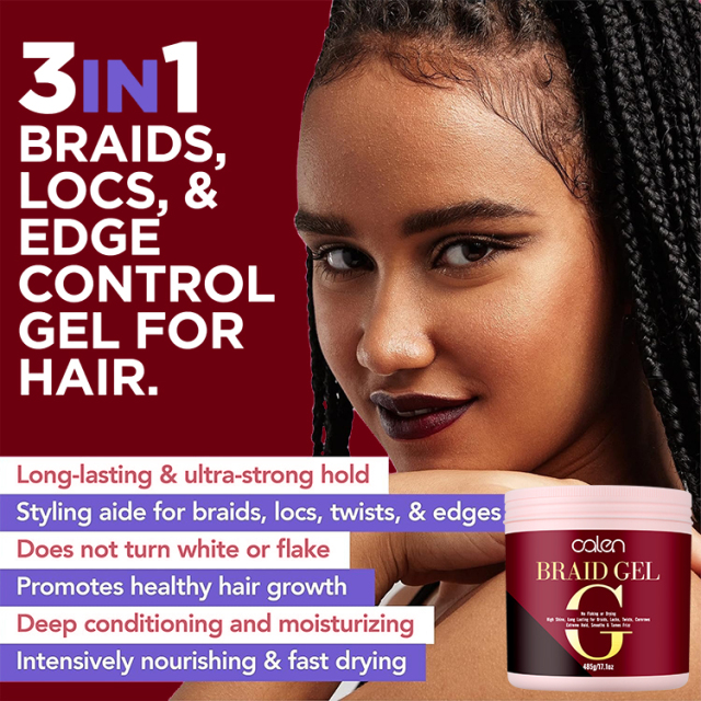 Oalen Private Label 17.1oz Extra Hold Hair Gel Twist Strong Hold Loc Braid Gel,MY SHOP