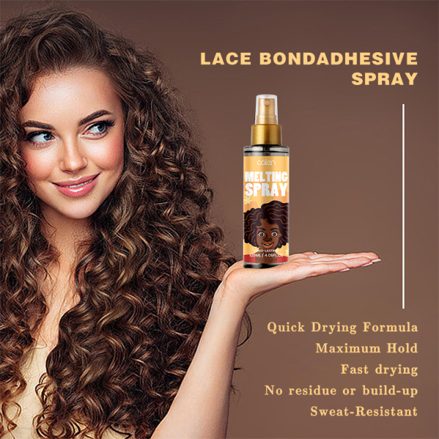 Oalen OEM No Pungent Smell Daily Wig Glueless Lace Melting Spray,oalen cosmetics