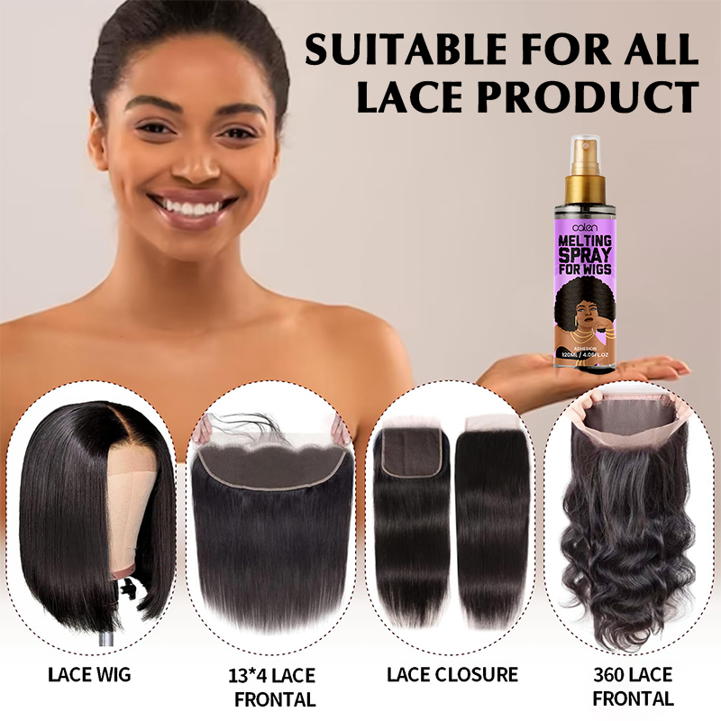 Luxfume Factory Customized Effectively Protect Scalp Holding Lace Melting Spray For Wig,MY SHOP