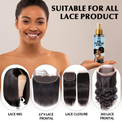 Luxfume Customs Logo Natural Look Wig for Closure Melting Spray Personalise For Wig,MY SHOP