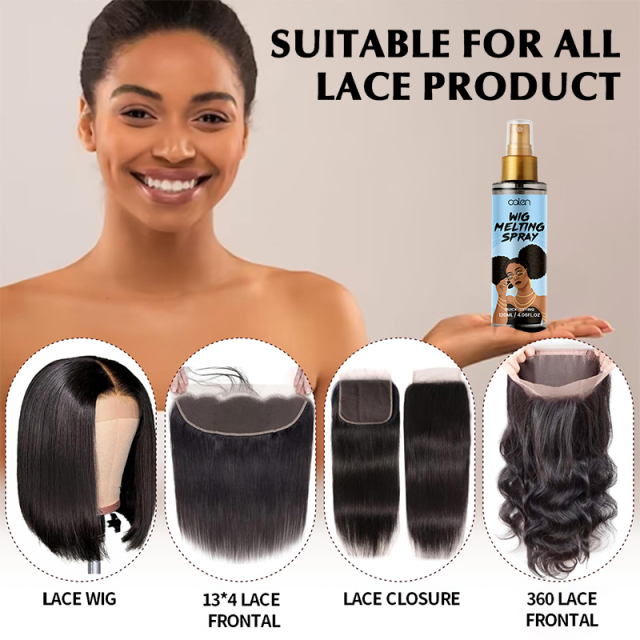 Luxfume Customs Logo Natural Look Wig for Closure Melting Spray Personalise For Wig,MY SHOP