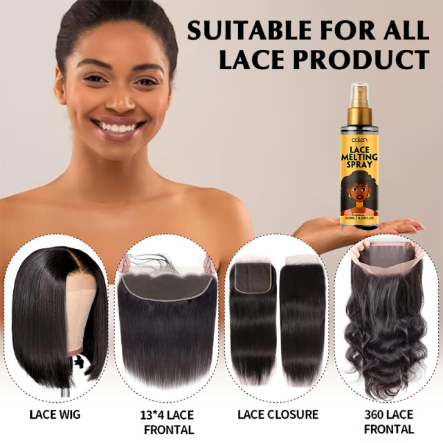 Oalen Custom Logo Super Sticky Upgrade No Residue Extra Hold Wig Best Melting Spray,oalen cosmetics