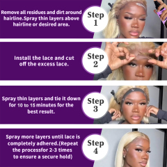 Luxfume Factory Customized Effectively Protect Scalp Holding Lace Melting Spray For Wig,MY SHOP