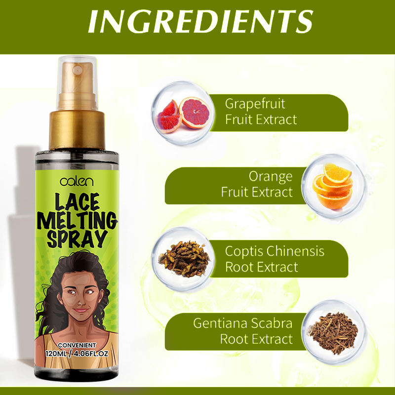 OALEN Private Label Aerosol Tank Strong Hold Wig Adhesive Glue Lace Melting Spray,MY SHOP