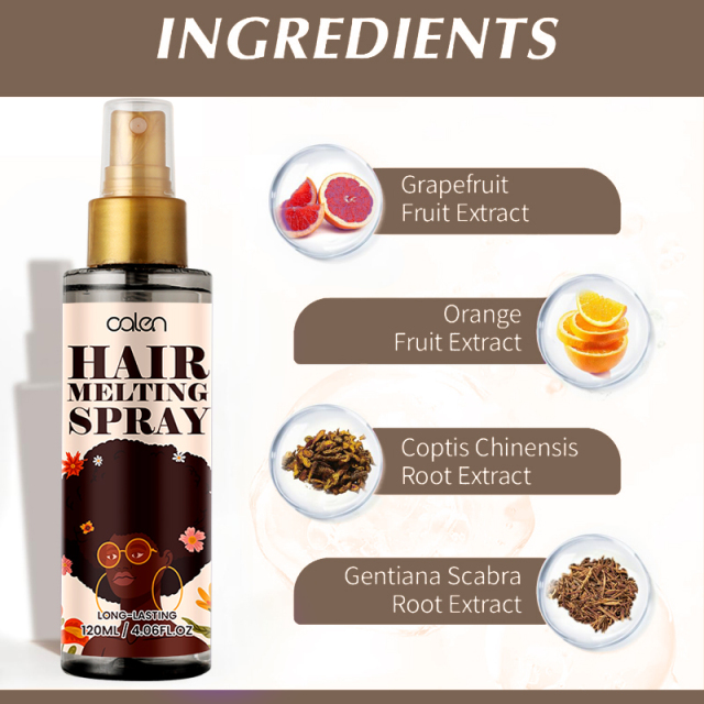 Luxfume Private Label OEM ODM Fast Drying Extreme Hold Wig Lace Melt Sealant Spray,MY SHOP