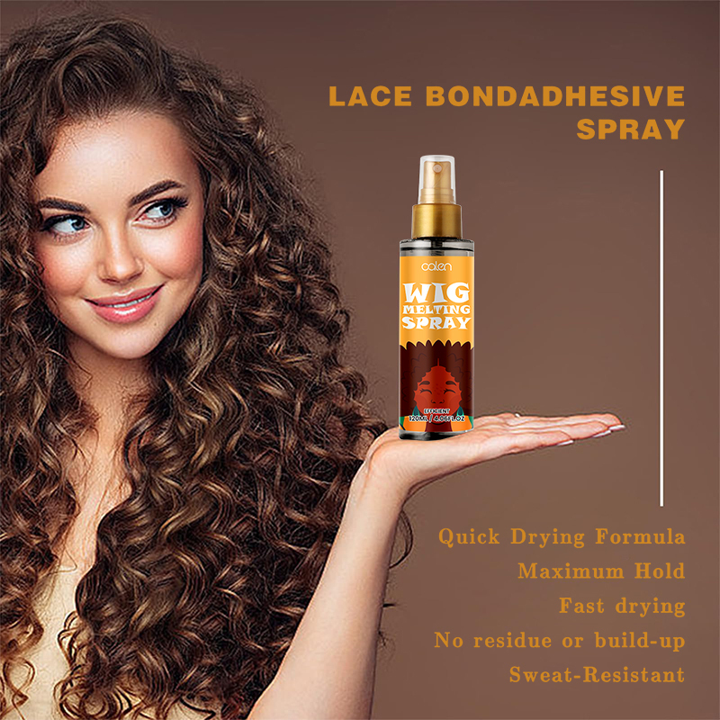 Luxfume Factory Customized 120ML Lace Holding Spray Wig Melting Glue Spray,MY SHOP