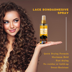 Luxfume OEM ODM 120ML Custom Aerosol Quick Dry Wig Hair Lace Adhesive Bond Spray,MY SHOP
