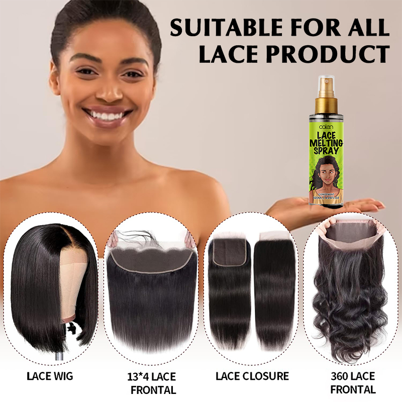 OALEN Private Label Aerosol Tank Strong Hold Wig Adhesive Glue Lace Melting Spray,MY SHOP