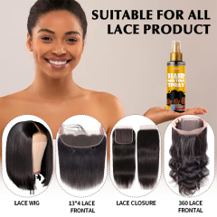 Luxfume OEM ODM 120ML Custom Aerosol Quick Dry Wig Hair Lace Adhesive Bond Spray,MY SHOP