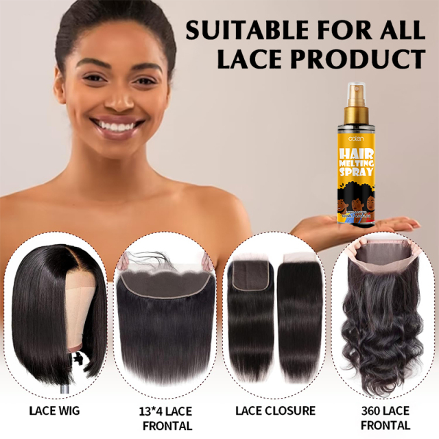 Luxfume OEM ODM 120ML Custom Aerosol Quick Dry Wig Hair Lace Adhesive Bond Spray,MY SHOP