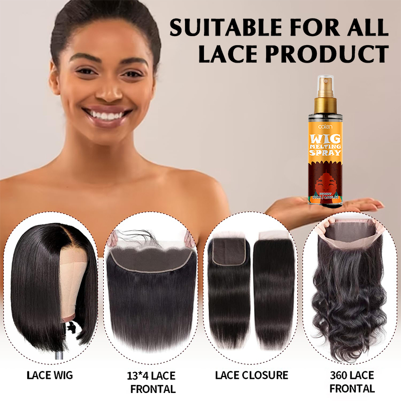 Luxfume Factory Customized 120ML Lace Holding Spray Wig Melting Glue Spray,MY SHOP