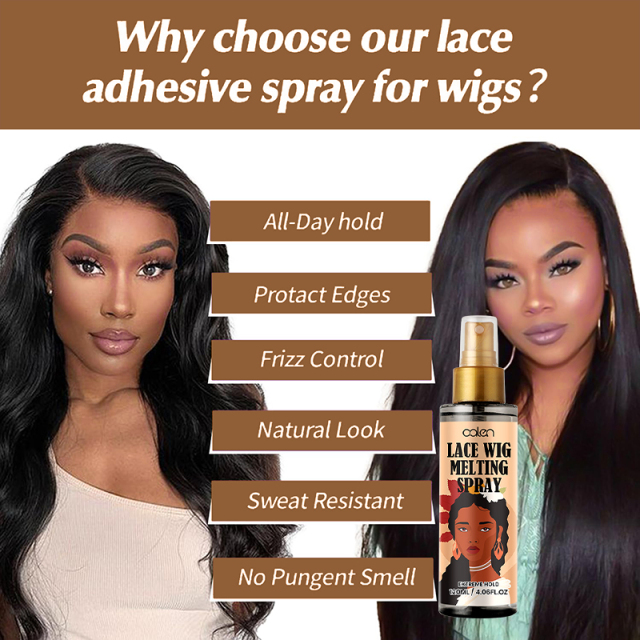 Oalen Customized OEM 120ml Strong Hold Wig Water Proof Adhesive Hair Glue Lace Melting Spray,MY SHOP
