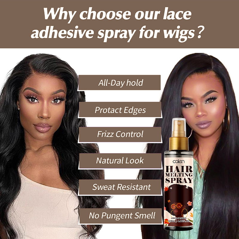 Luxfume Private Label OEM ODM Fast Drying Extreme Hold Wig Lace Melt Sealant Spray,MY SHOP