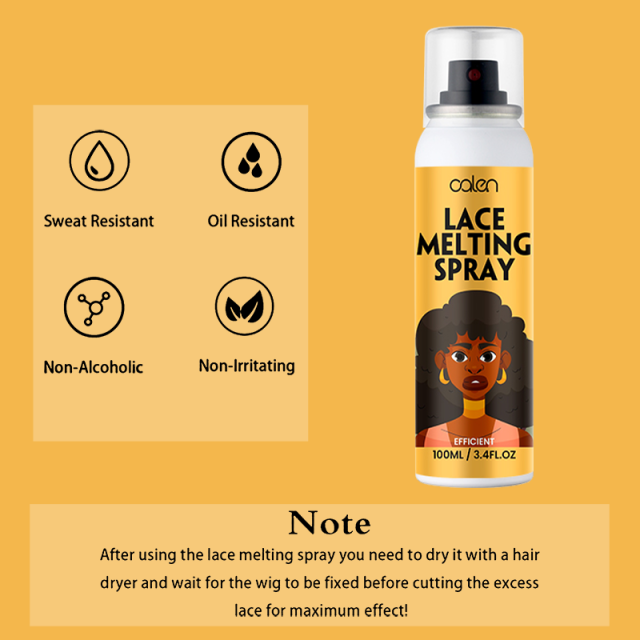 Luxfume OEM 100ML Lace Holding Extreme Hold Wig Melting Glue Spray,MY SHOP