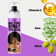 OALEN Custom Logo Strong Hold  Help to Hide Hairline Wig Lace Melting Spray Aerosol Tank,oalen cosmetics