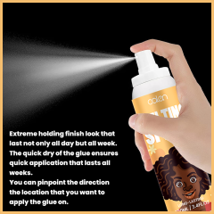 OALEN Custom Logo Strong Hold Wig Lace Melting Spray Aerosol Tank,MY SHOP
