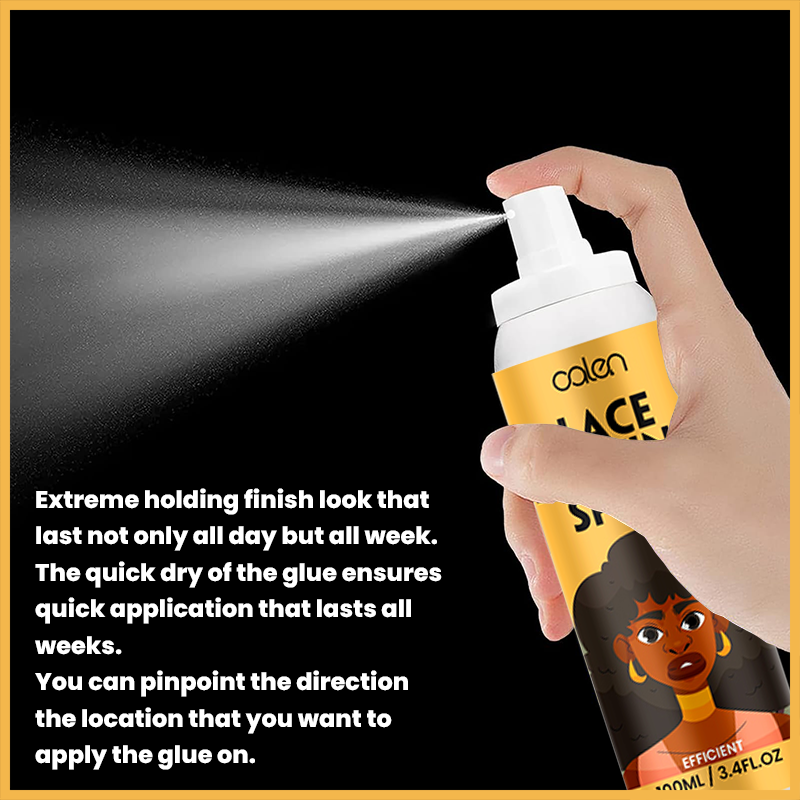 Luxfume OEM 100ML Lace Holding Extreme Hold Wig Melting Glue Spray,MY SHOP