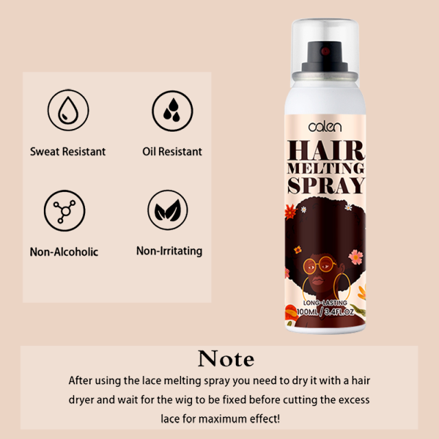 Luxfume 100ml Wig Water Proof Adhesive Hair Glue Lace Melting Spray,MY SHOP
