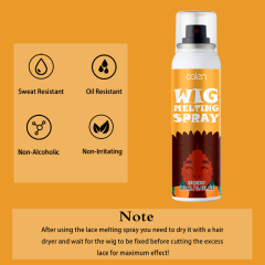 Oalen 100ml Private Label Aerosol Daily Glueless Lace Melting Spray,MY SHOP