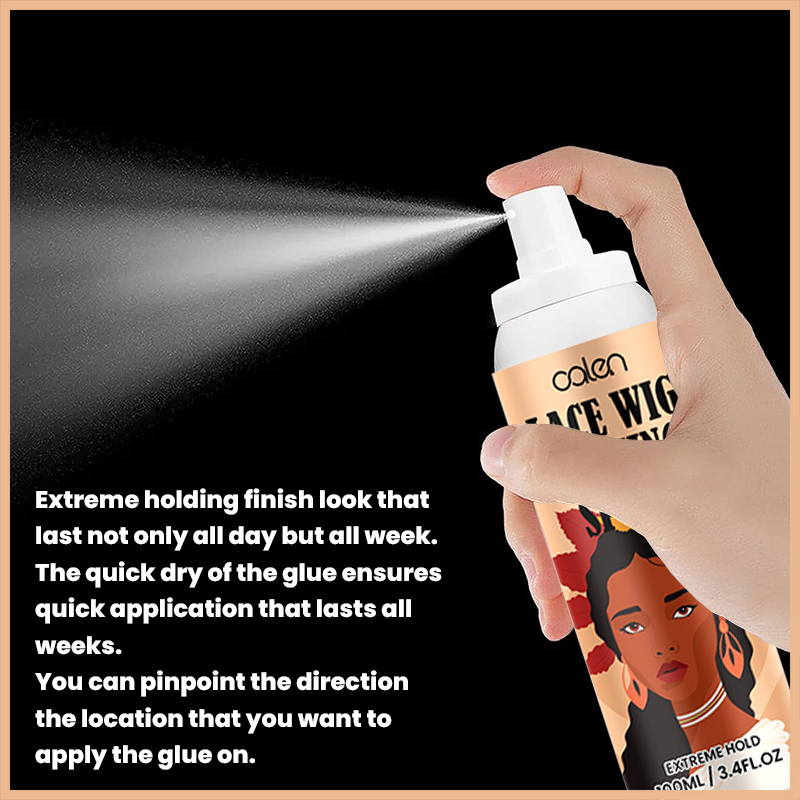 Oalen 100ML Waterproof Hair Glue Lace Holding Melting Spray For Wig,MY SHOP