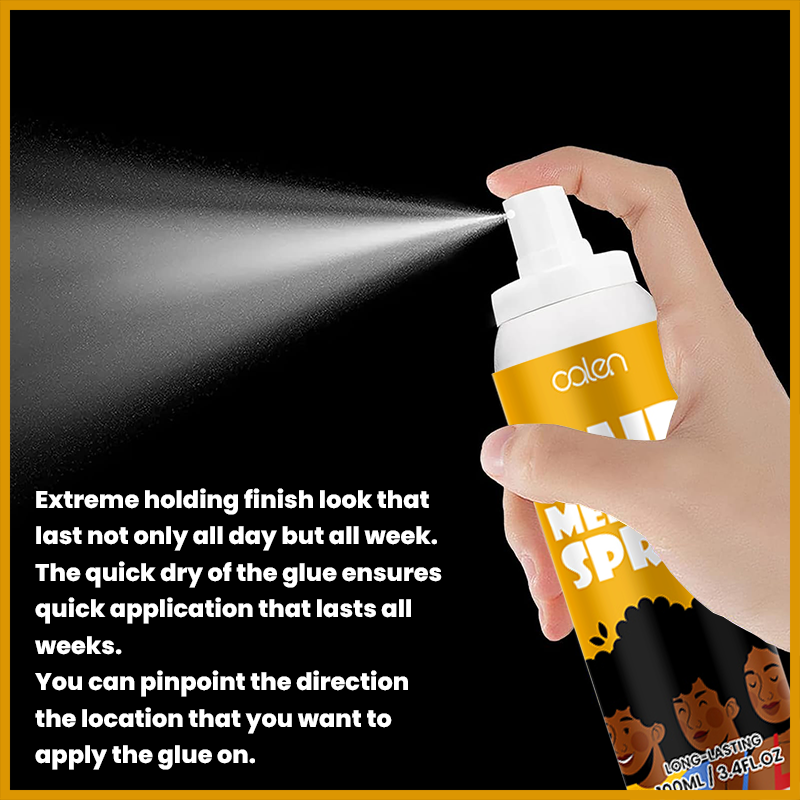 Luxfume 120ml Glueless Installs Lace Fixation Mist Wig Adhesive Spray,MY SHOP