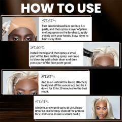 Luxfume 100ml Wig Water Proof Adhesive Hair Glue Lace Melting Spray,MY SHOP