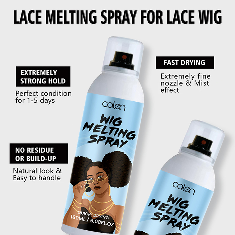 Oalen 180ML OEM ODM Long Lasting Quick Drying Melting Lace Glue Spray,oalen cosmetics