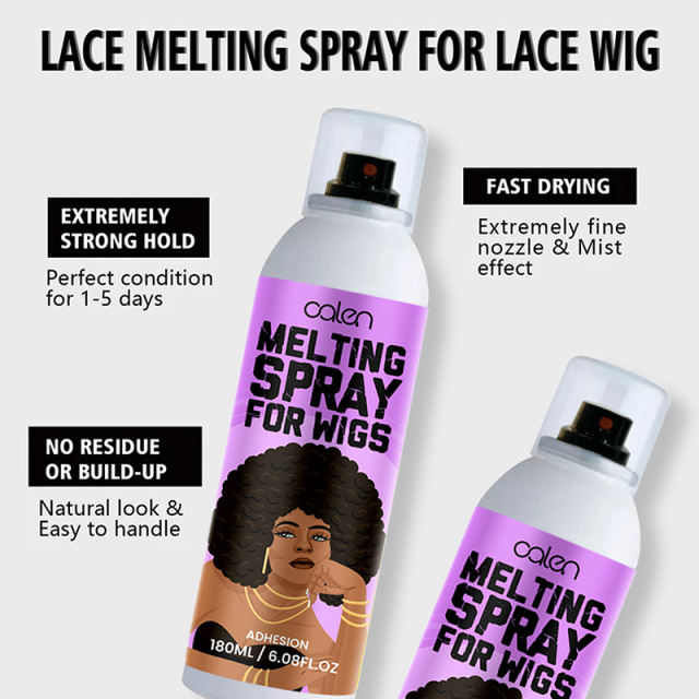 Luxfume 180ML Superior Hold Melt Down Lace Glue Melt Styling Spray,MY SHOP