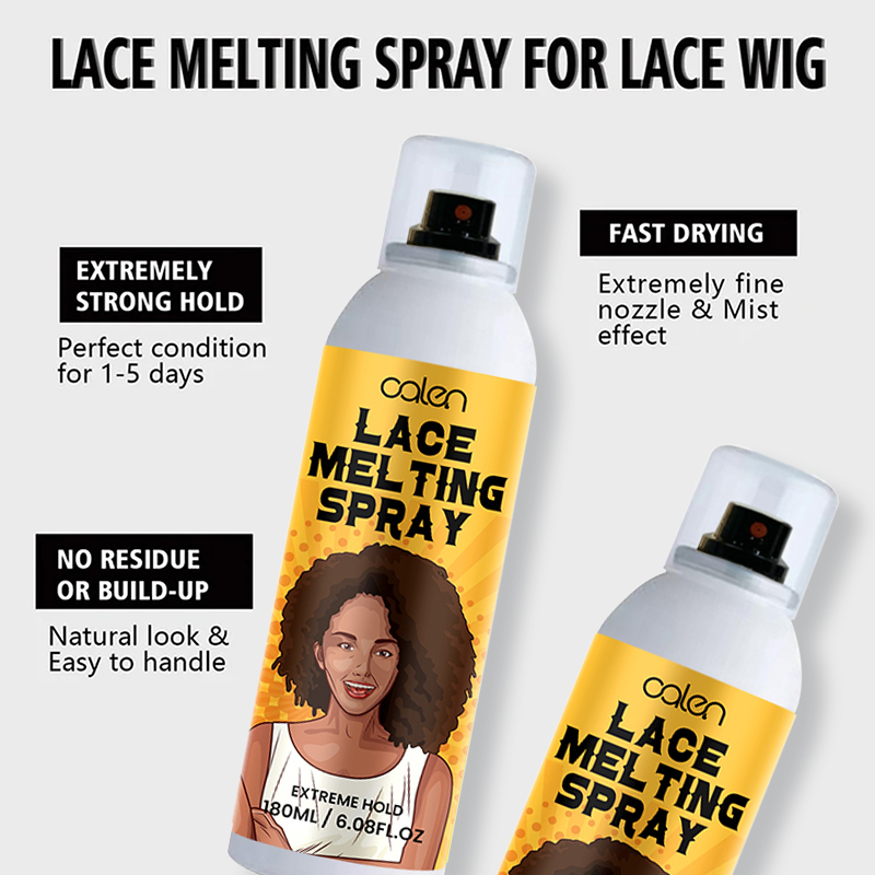 100ML Private Label 100% Natural Fast Drying Waterproof Lace Melting Aerosol Spray,MY SHOP