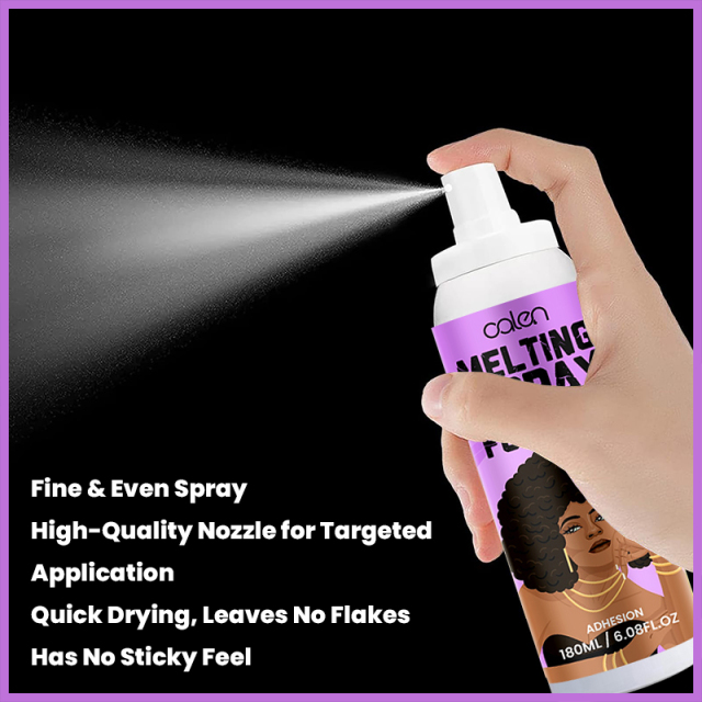 Luxfume 180ML Superior Hold Melt Down Lace Glue Melt Styling Spray,MY SHOP