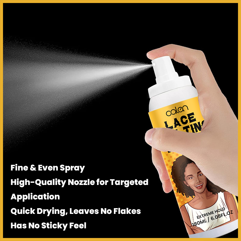 100ML Private Label 100% Natural Fast Drying Waterproof Lace Melting Aerosol Spray,MY SHOP
