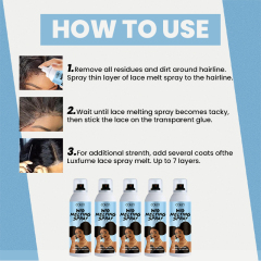 Oalen 180ML OEM ODM Long Lasting Quick Drying Melting Lace Glue Spray,oalen cosmetics