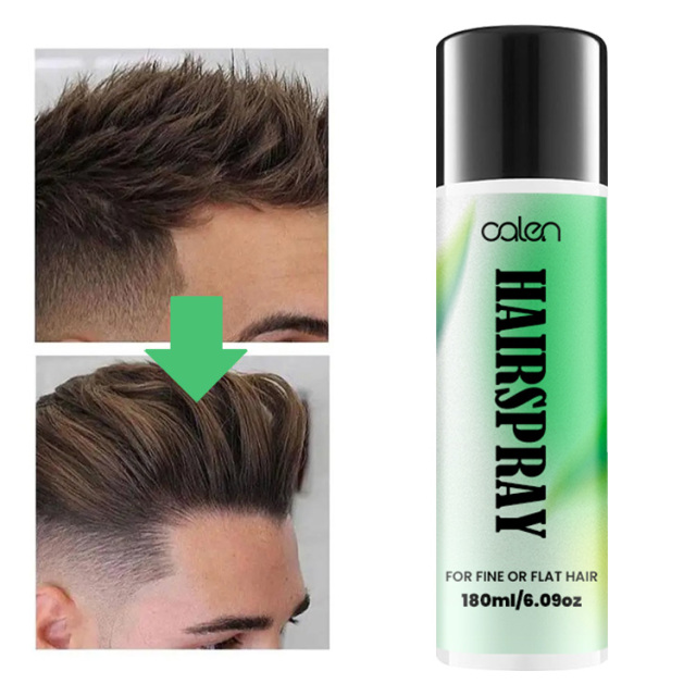 Luxfume 180Ml Ultra Strong Hold Humidity Resistant Hairspray For Men,MY SHOP
