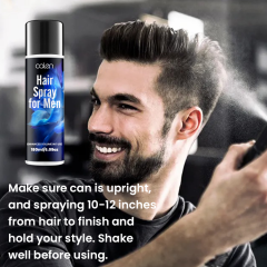 Oalen Flake Free Fast Drying Sleek Finishing Styling Hairspray,MY SHOP