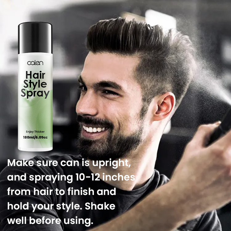 Oalen OEM 180Ml Extra Strong Hold Frizz Protection Hair Style Spray,oalen cosmetics