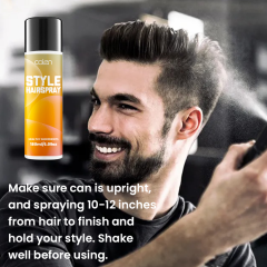 Luxfume OEM Tousled Look Flexible Hair Styling Hairspray For Volume,MY SHOP