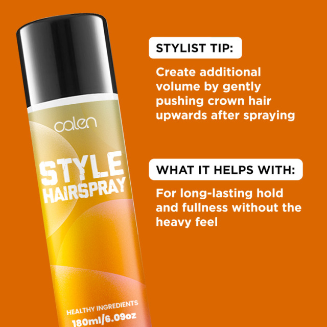 Luxfume OEM Tousled Look Flexible Hair Styling Hairspray For Volume,MY SHOP