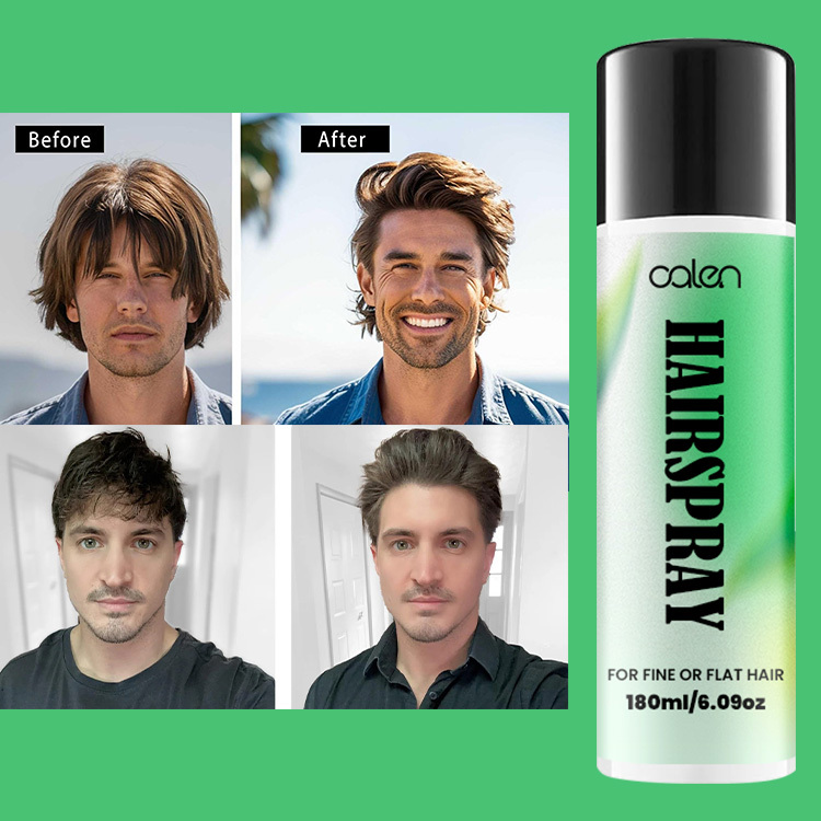 Luxfume 180Ml Ultra Strong Hold Humidity Resistant Hairspray For Men,MY SHOP