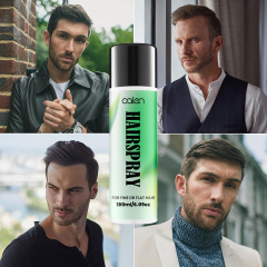 Luxfume 180Ml Ultra Strong Hold Humidity Resistant Hairspray For Men,MY SHOP