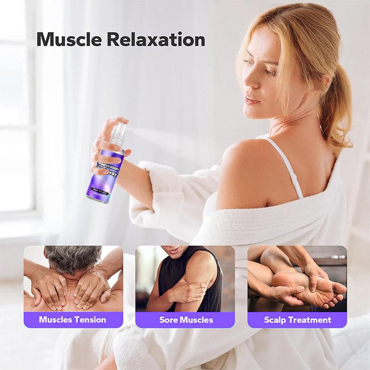 Oalen 120ml Easing Muscle Tightness Pure Magnesium Oil Spray,MY SHOP
