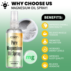 Luxfume 120ML Painless Muscle Relaxation Sleep Aid Magnesium Oil Spray,oalen cosmetics