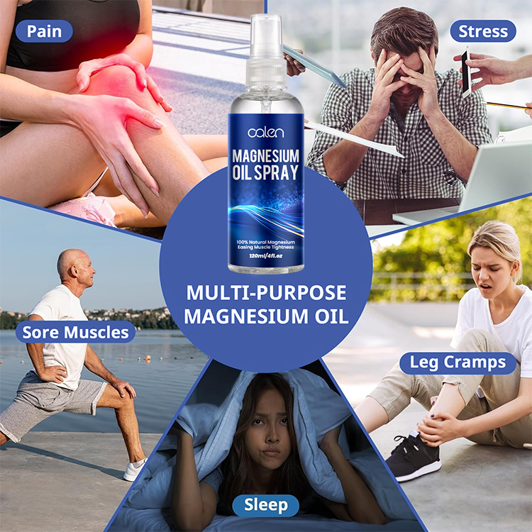 Luxfume OEM ODM 120ML Natural Get Healthy Skin Magnesium Oil Spray,MY SHOP