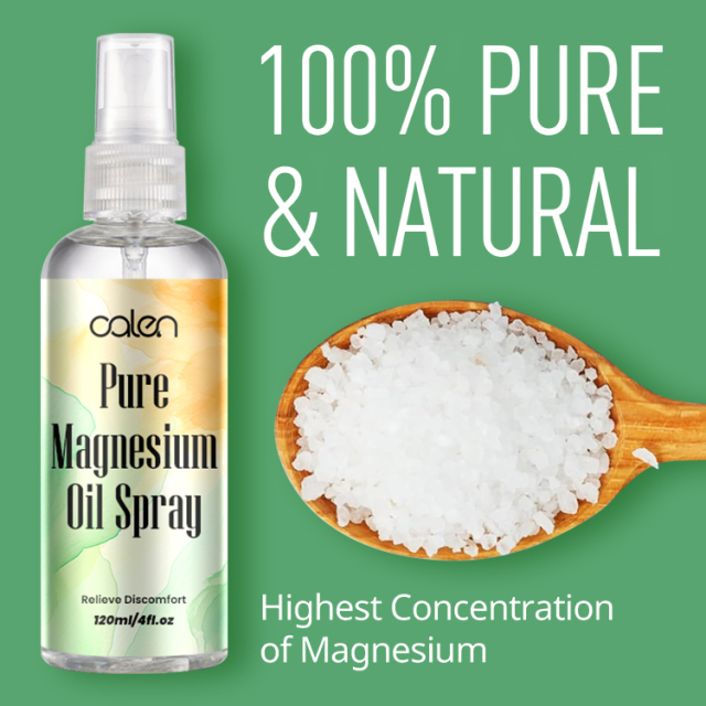 Luxfume 120ML Painless Muscle Relaxation Sleep Aid Magnesium Oil Spray,oalen cosmetics