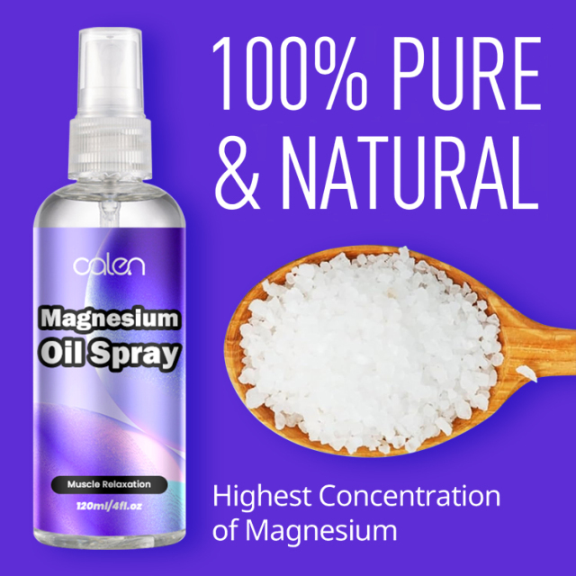 Oalen 120ml Easing Muscle Tightness Pure Magnesium Oil Spray,MY SHOP