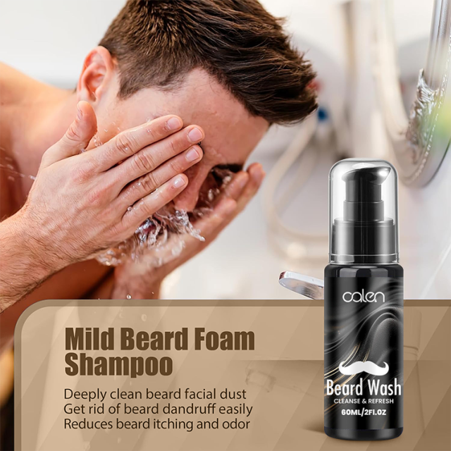 Oalen OEM ODM Complete Stimulate Beard Growth Oil Beard Care Kit for Spot Patchy Beard,oalen cosmetics